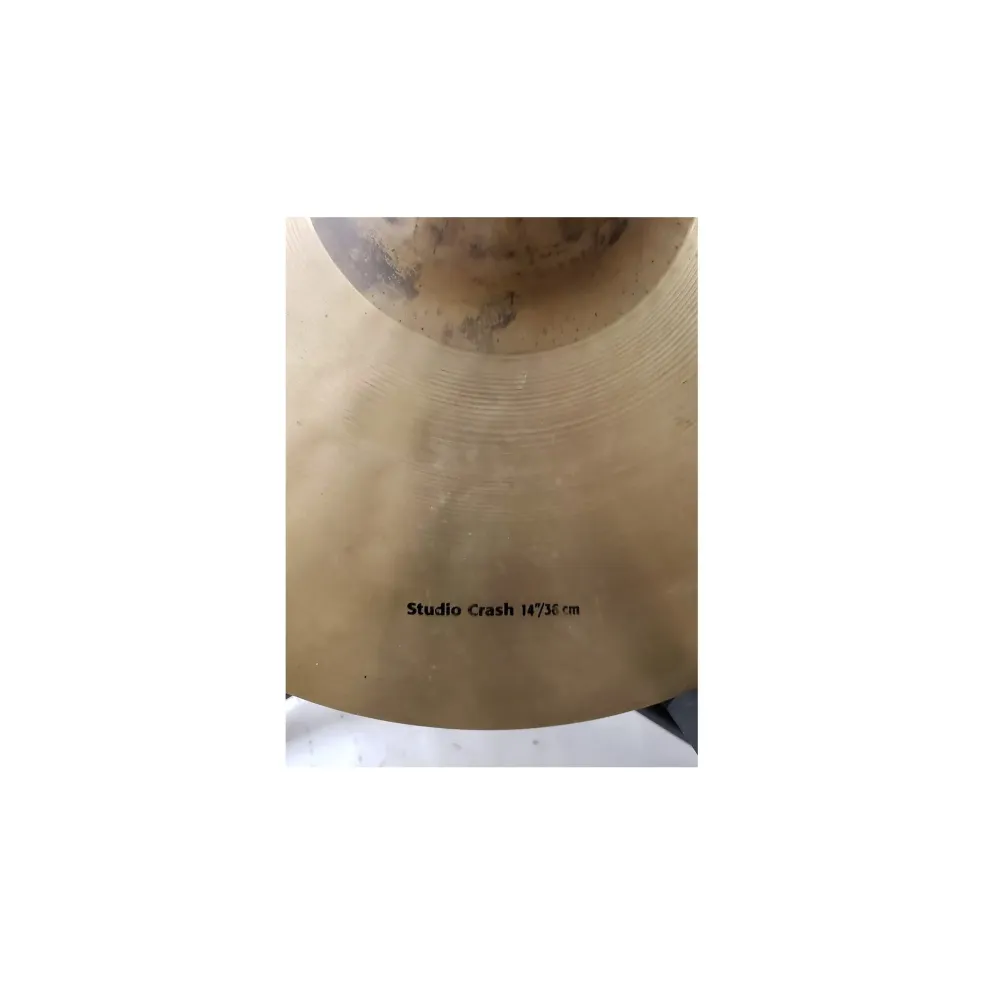 Used SABIAN 14in HHX Stage Crash Brilliant Cymbal