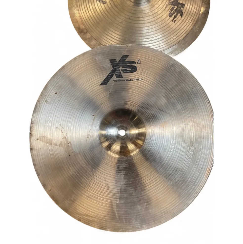 Used SABIAN 14in XS20 Hi Hat Pair Cymbal