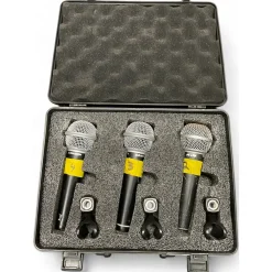 Used Samson R21 3-PACK Dynamic Microphone