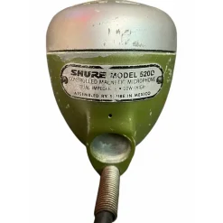 Used Shure 520D Green Bullet Dynamic Microphone