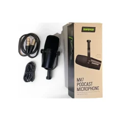 Used Shure MV7 Dynamic Microphone