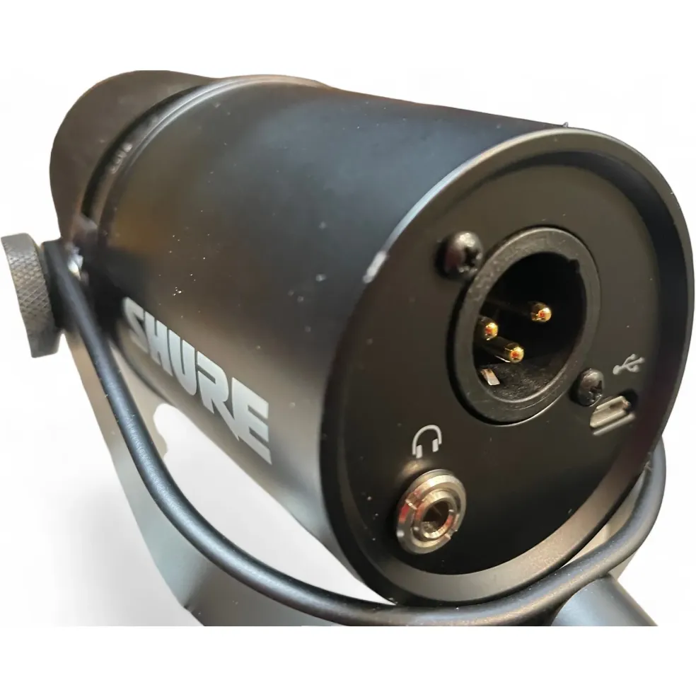 Used Shure MV7 USB Microphone