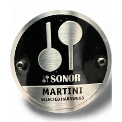 Used SONOR 4 piece Martine Metallic Blue Drum Kit
