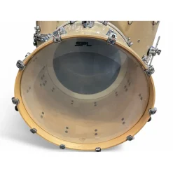 Used SPL 5 Piece VELOCITY 5PC CHAMPAGNE GLITTER Drum Kit