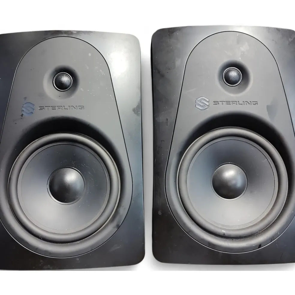 Used Sterling Audio MX8 Pair Powered Monitor