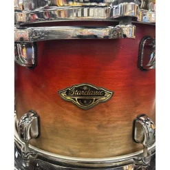 Used TAMA 3 piece Starclassic Satin Burgandy Drum Kit