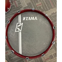 Used TAMA 3 piece Starclassic Satin Burgandy Drum Kit