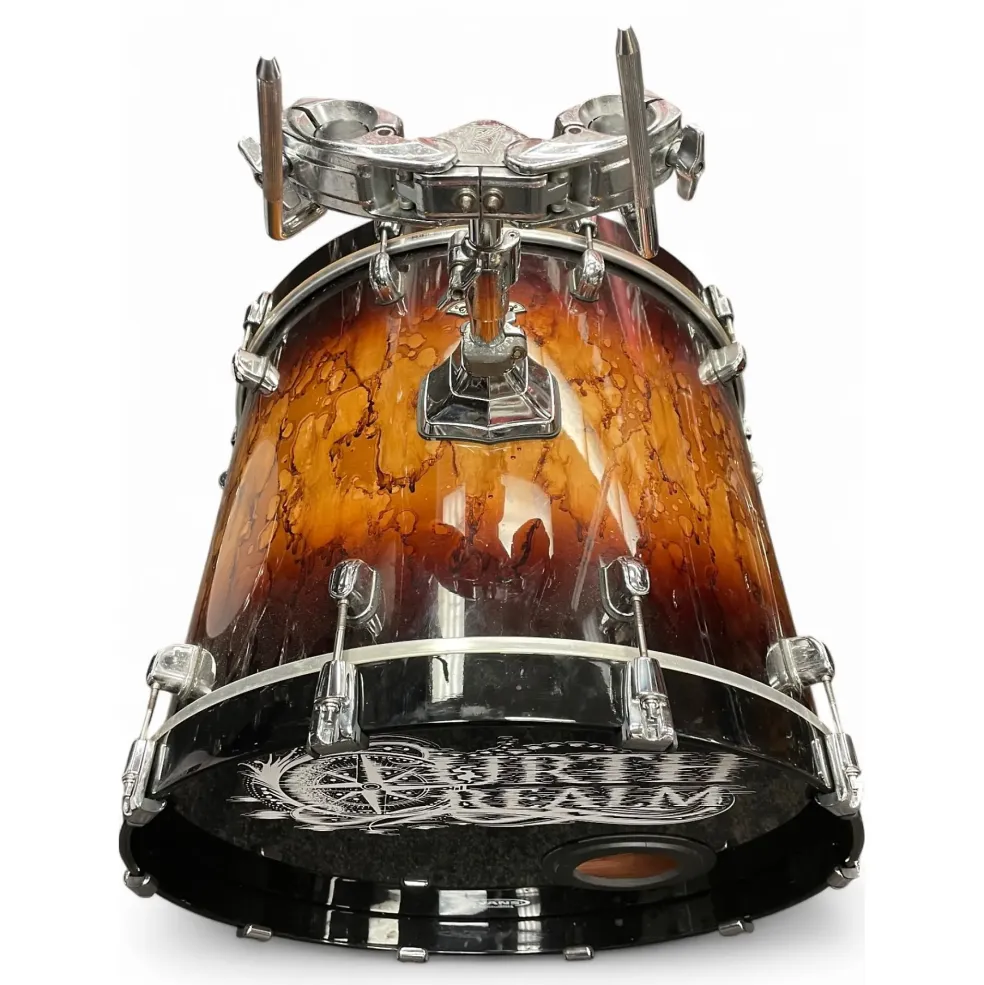 Used TAMA 5 Piece starclassic bubinga molten brown burst Drum Kit