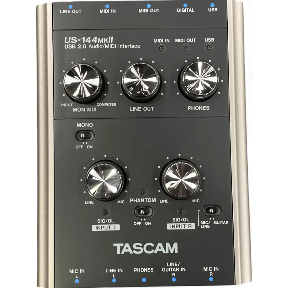 Used TASCAM US-144 MKII Audio Interface