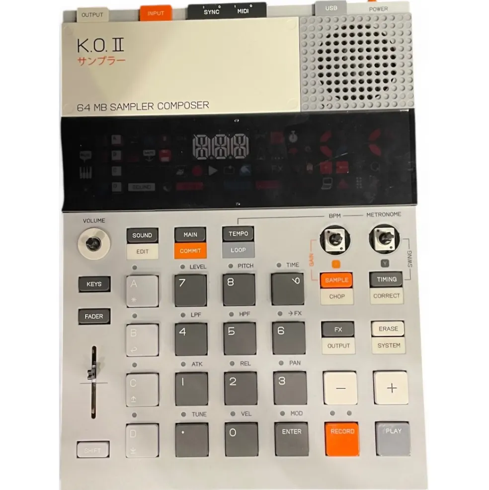 Used Teenage Engineering K.O 2 Synthesizer