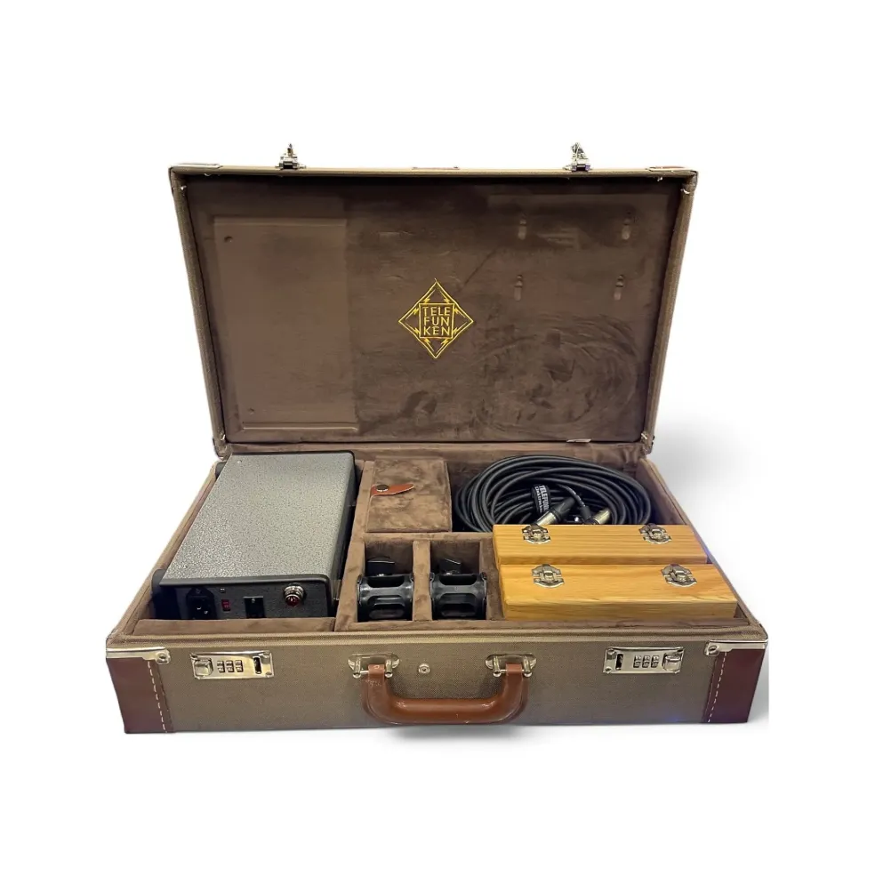Used TELEFUNKEN ELA M 260 Stereo Set Tube Microphone