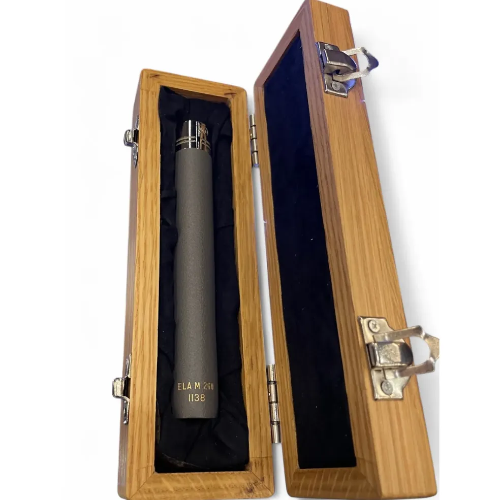 Used TELEFUNKEN ELA M 260 Stereo Set Tube Microphone