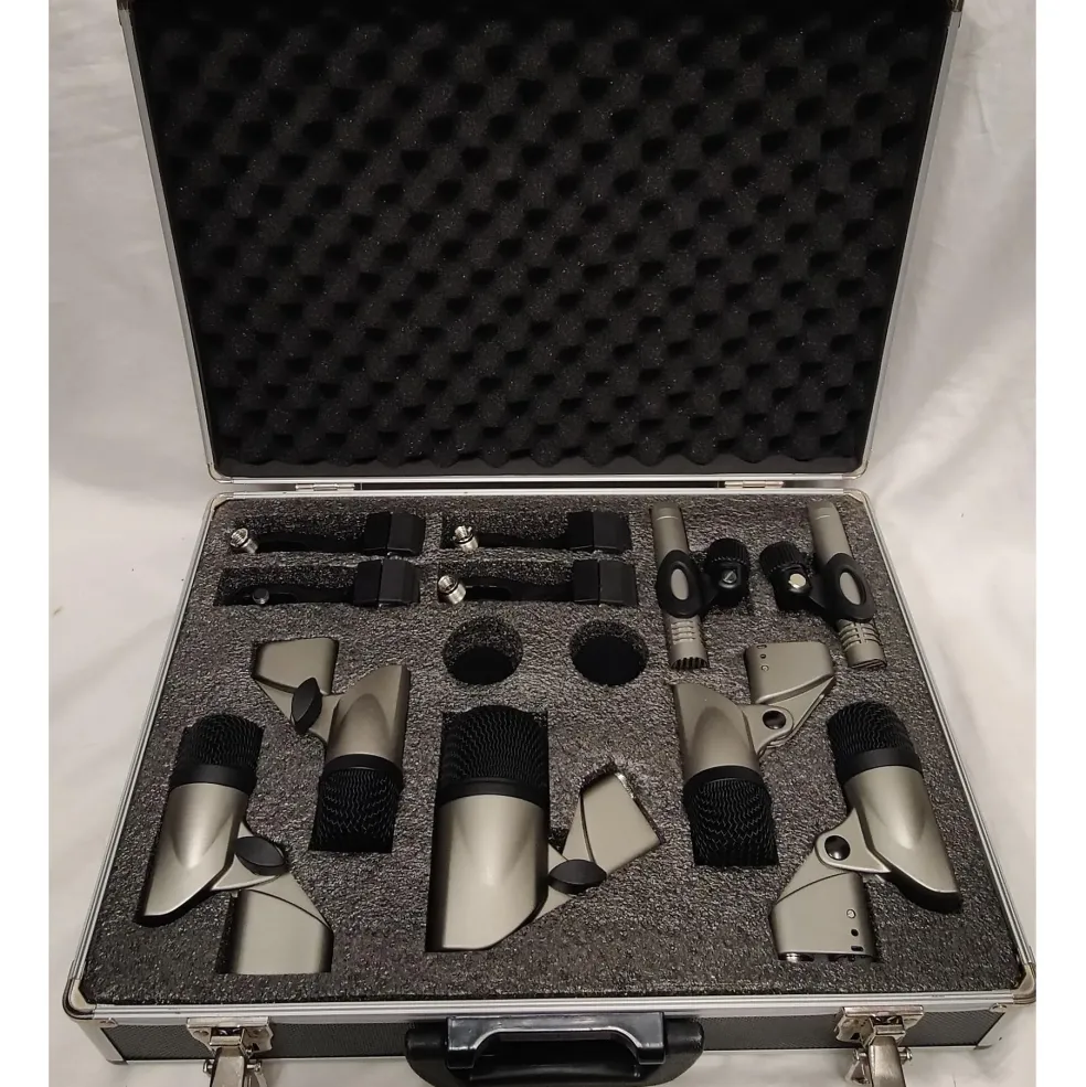 Used TOPP PRO AUDIO TDM-707 7 Piece Percussion Microphone Pack