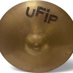 Used UFIP 14in HIHAT PAIR Cymbal