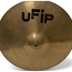 Used UFIP 14in HIHAT PAIR Cymbal