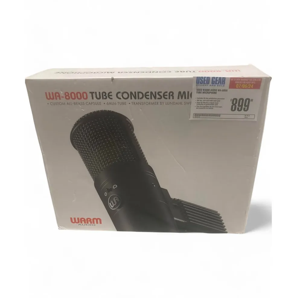 Used Warm Audio WA-8000 Tube Microphone