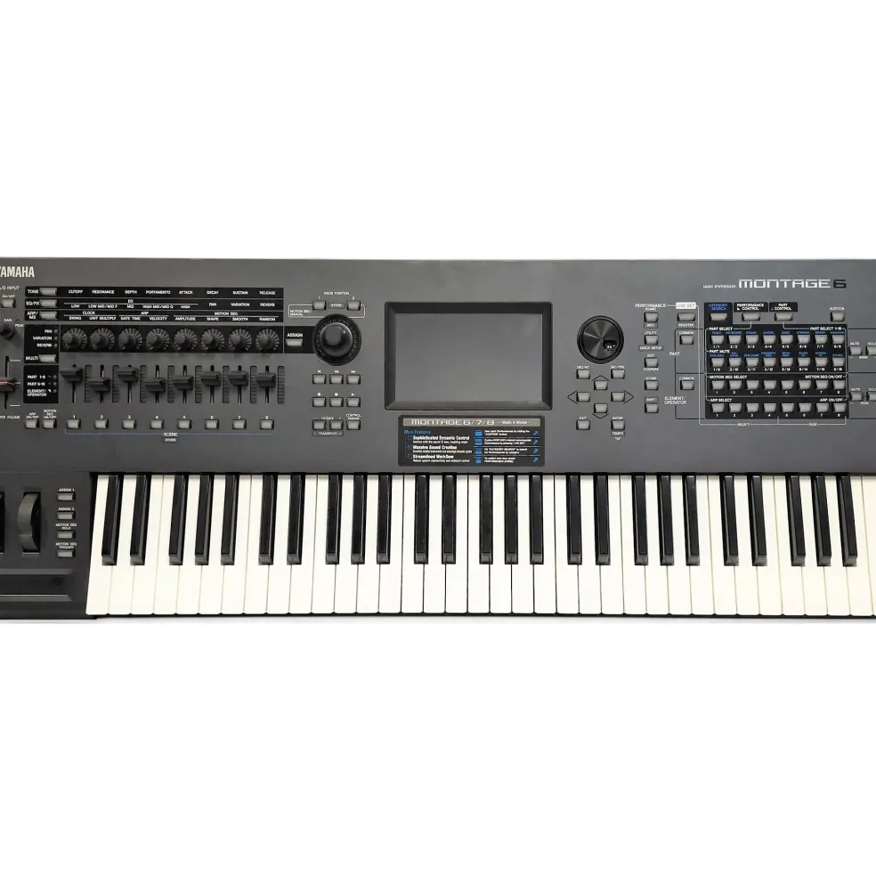 Used Yamaha Montage 61 Key Synthesizer