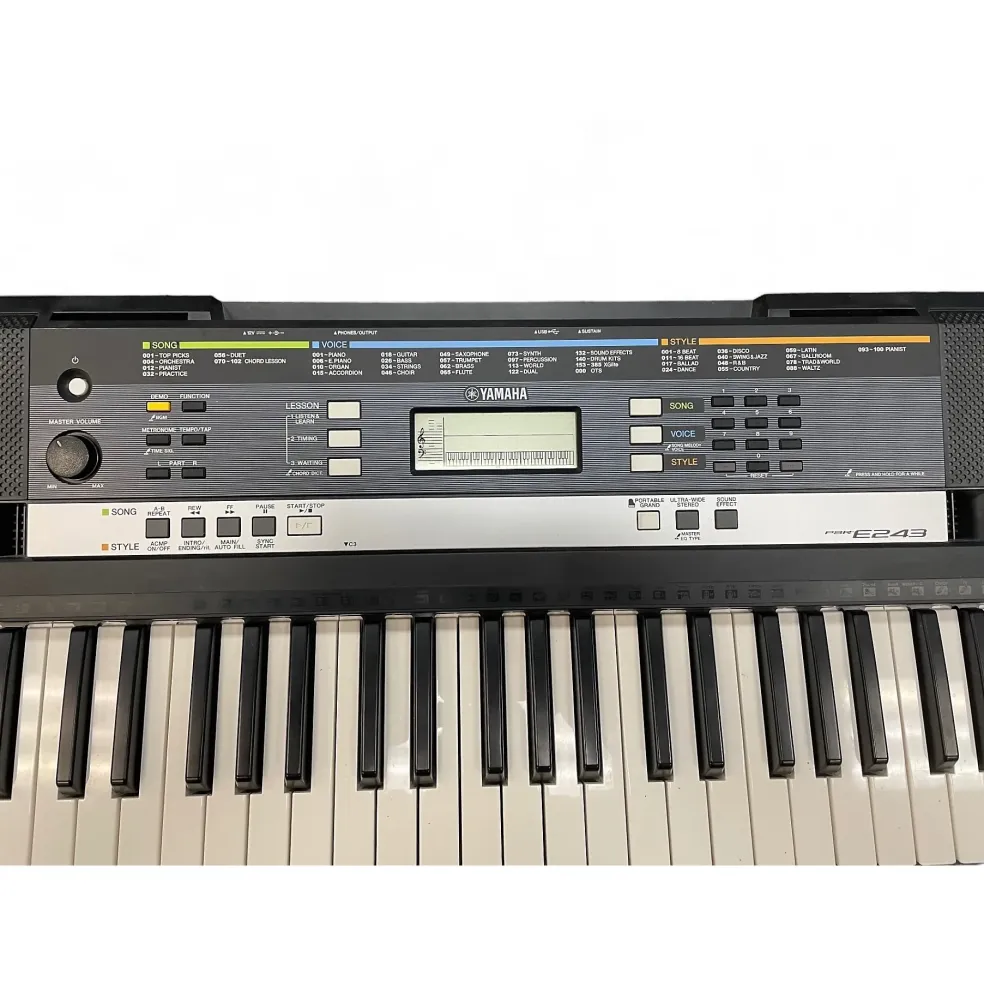 Used Yamaha PSRE243 61 Key Portable Keyboard