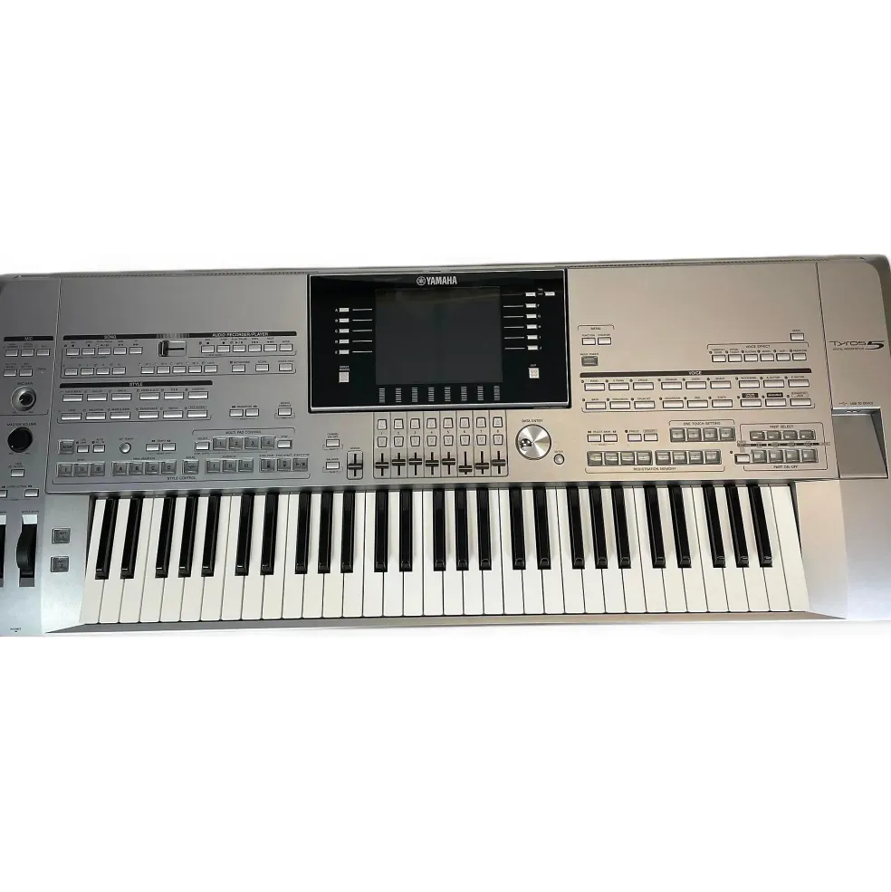 Used Yamaha Tyros 5 76 Key Arranger Keyboard