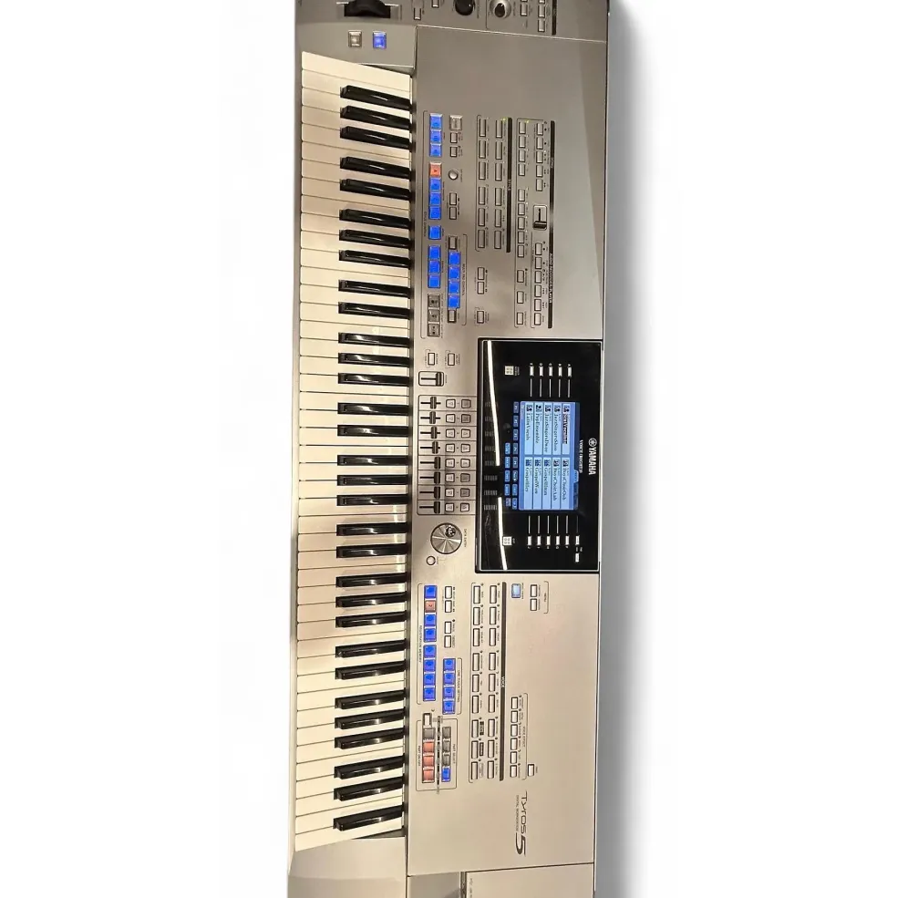 Used Yamaha Tyros 5 76 Key Arranger Keyboard