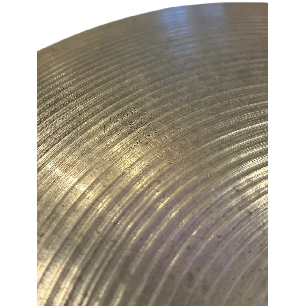 Used Zildjian 16in AVEDIS HI HAT PAIR Cymbal