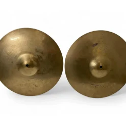 Used Zildjian 14in A Custom Hi Hat Pair Cymbal