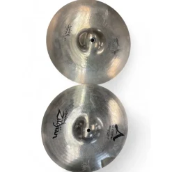 Used Zildjian 13in A Custom Hi Hat Pair Cymbal