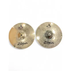 Used Zildjian 14in A Custom Hi Hat Pair Cymbal