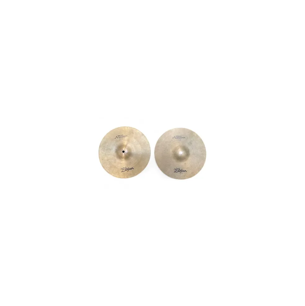 Used Zildjian 12in A Series Spec Rec Hi Hat Pair Cymbal