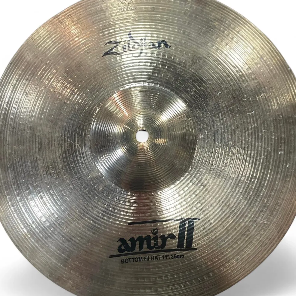 Used Zildjian 14in AMIR 2 HI HAT PAIR Cymbal
