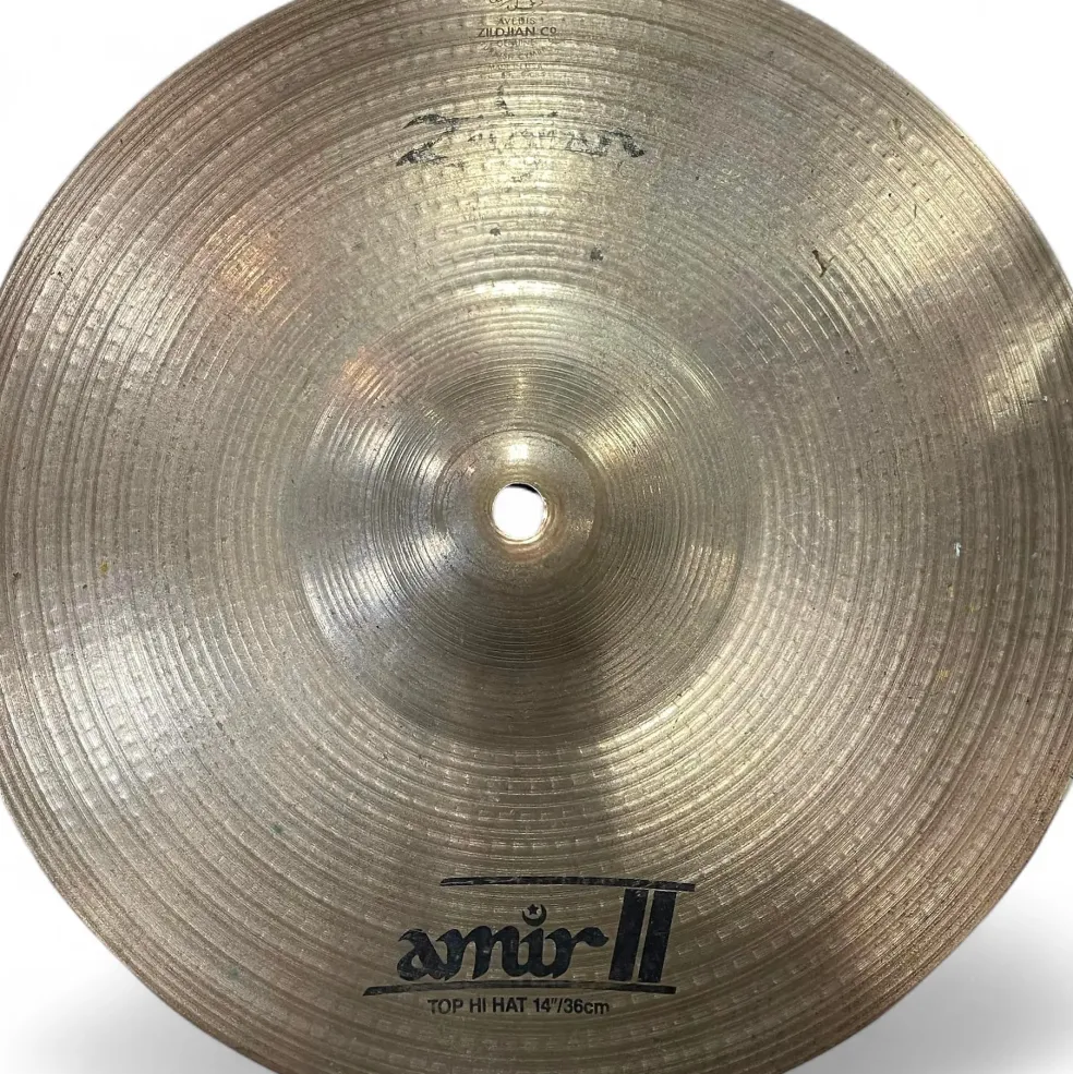 Used Zildjian 14in AMIR 2 HI HAT PAIR Cymbal