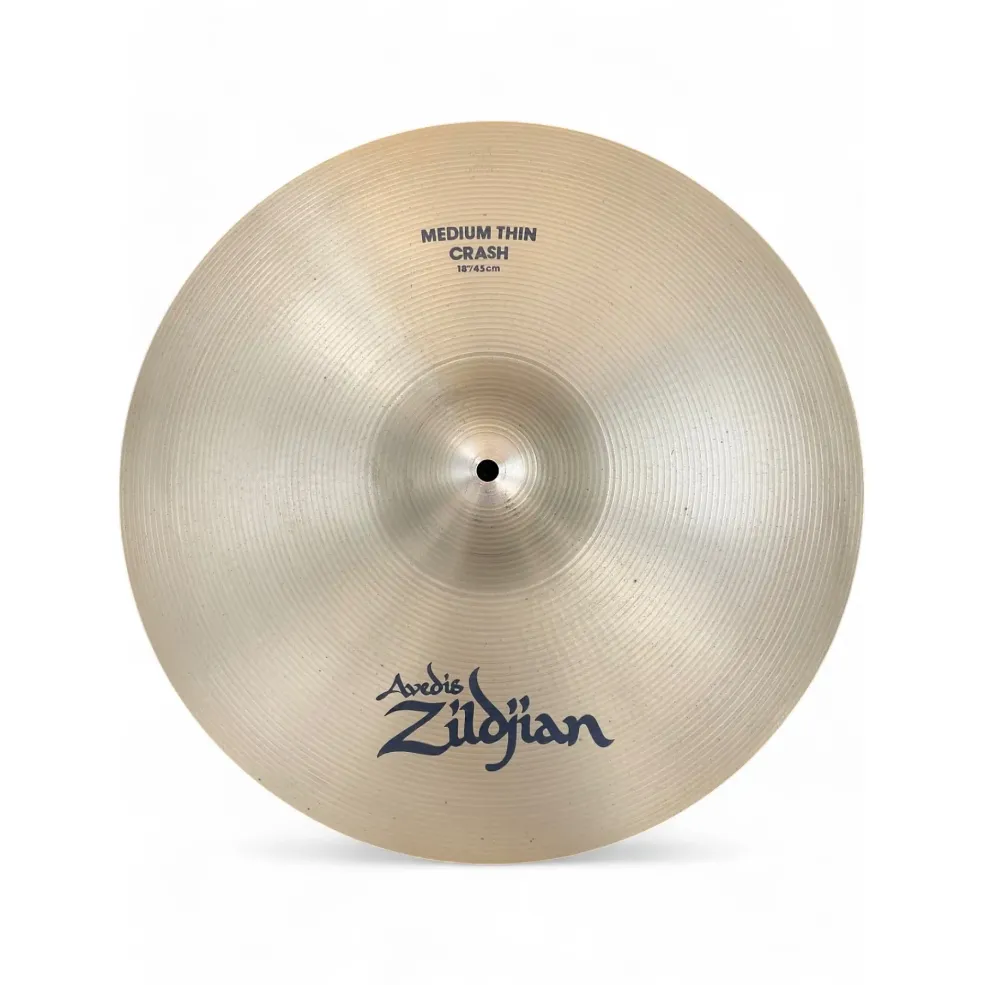 Used Zildjian 18in Avedis Medium Thin Crash Cymbal