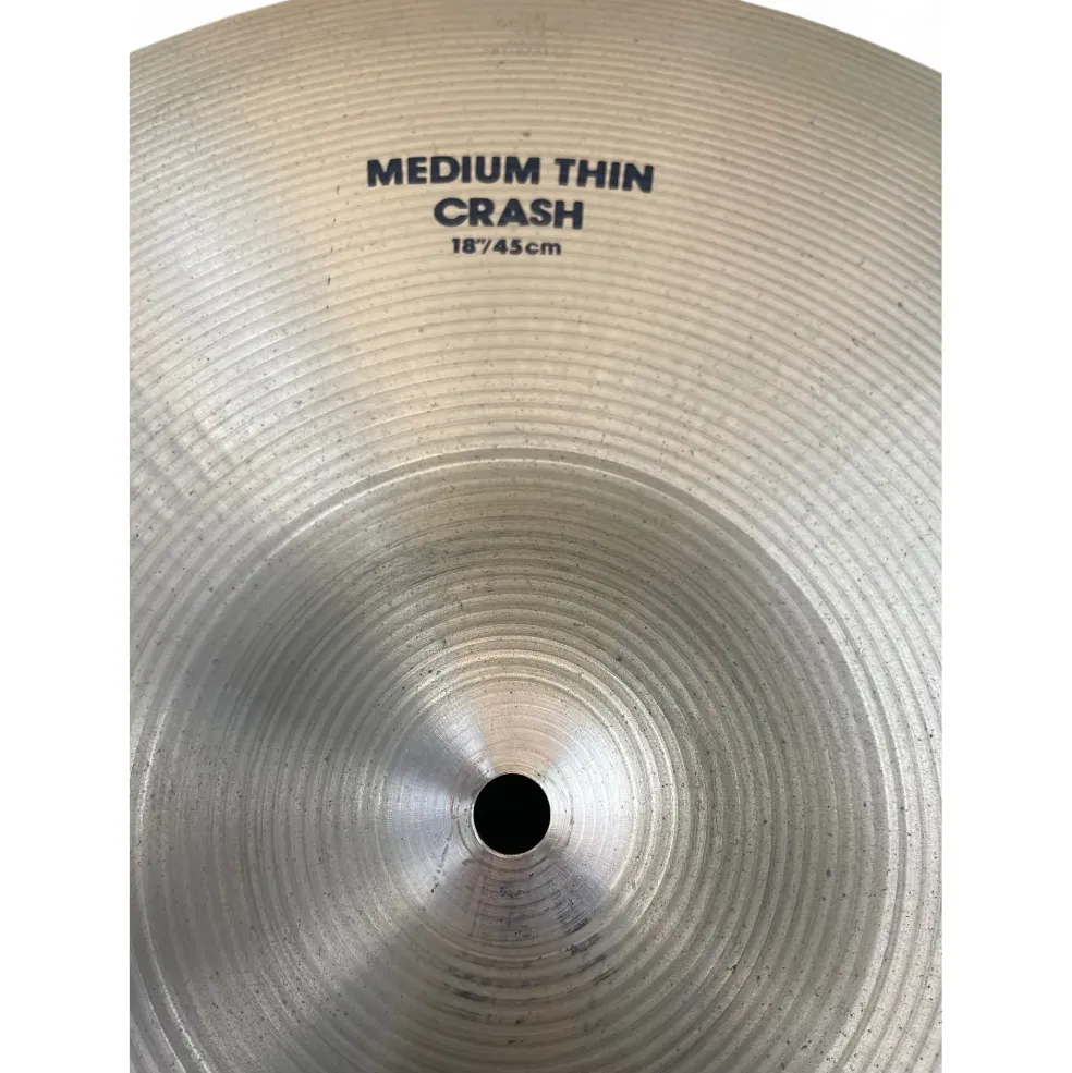 Used Zildjian 18in Avedis Medium Thin Crash Cymbal