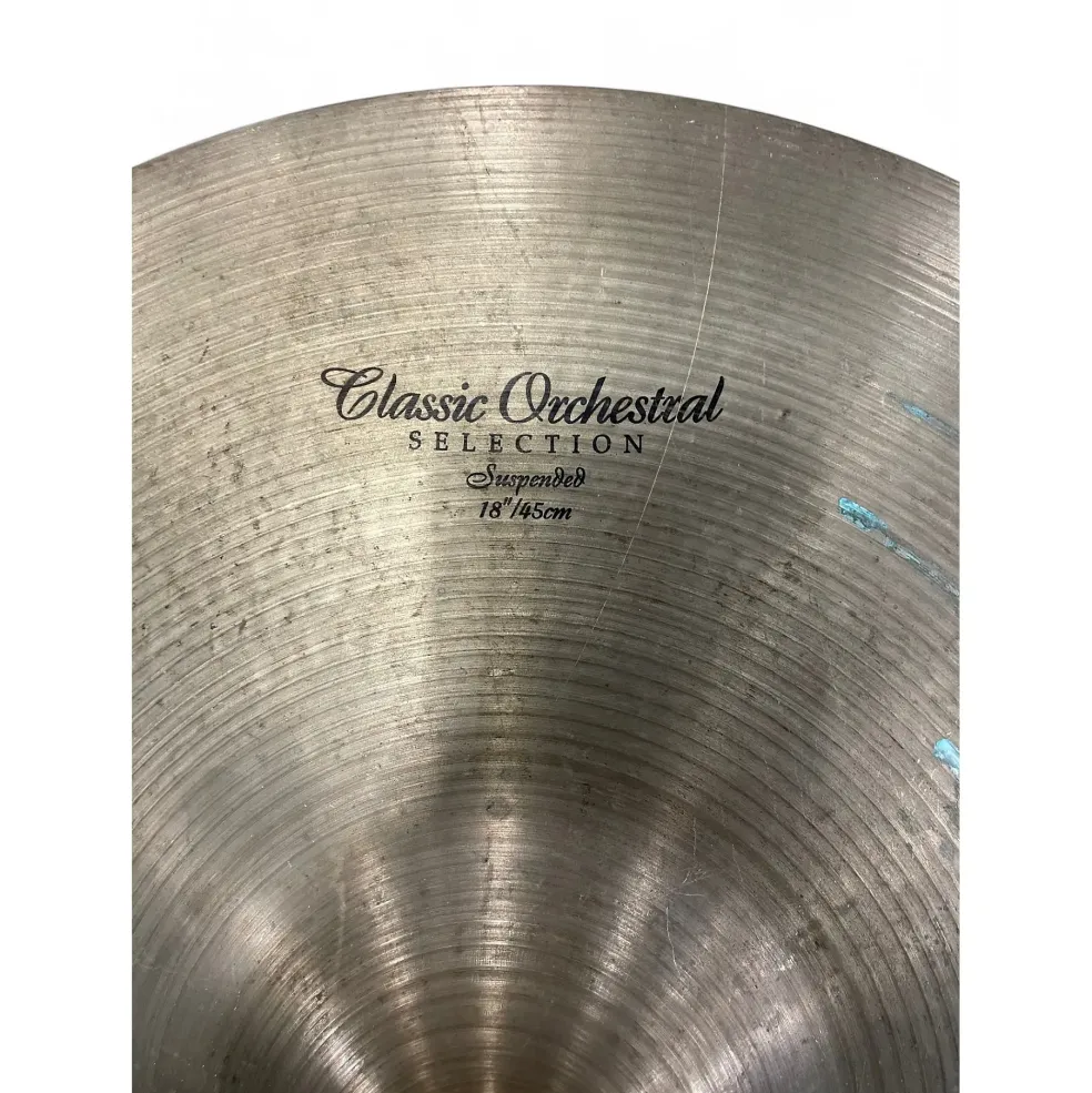 Used Zildjian 18in classic orchestra suspended Cymbal