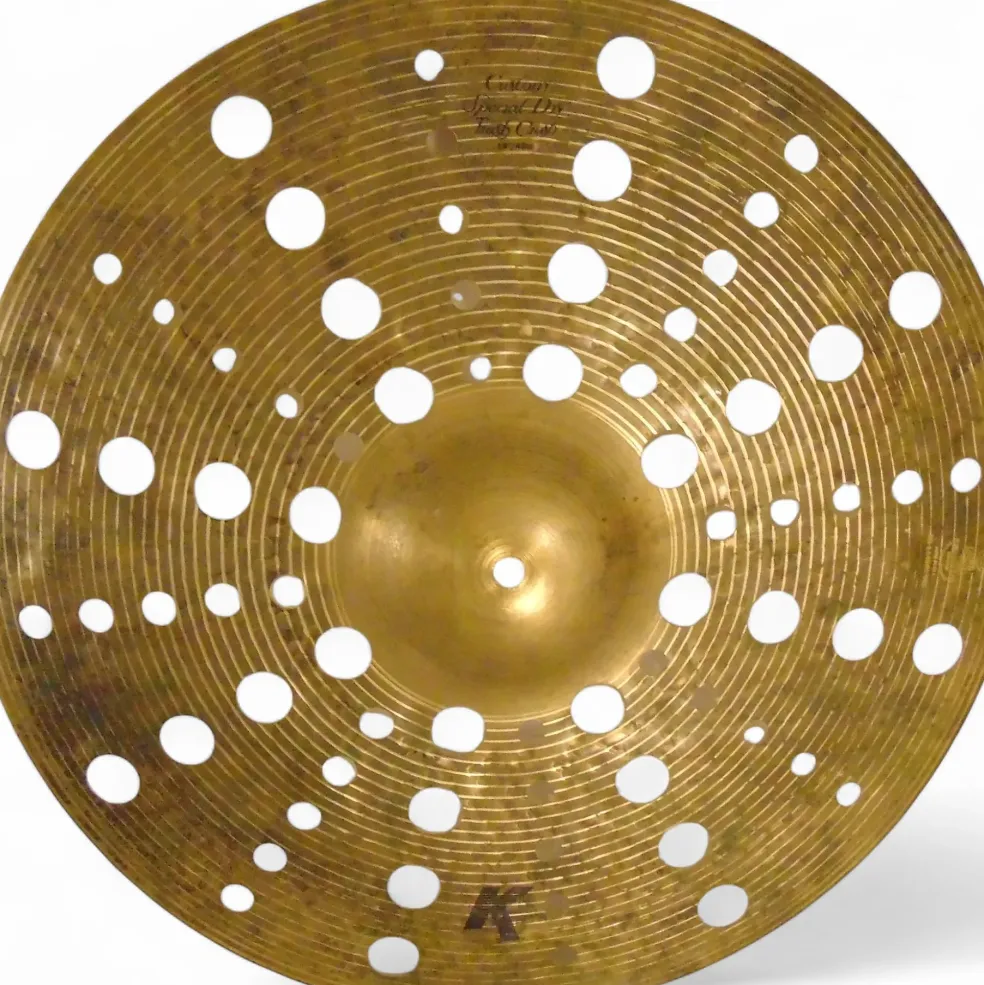 Used Zildjian 19in k custom special dry trash crash Cymbal