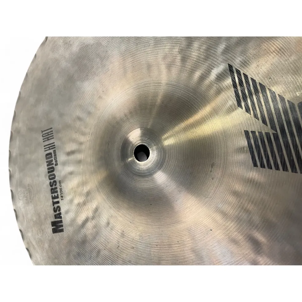 Used Zildjian 14in K Mastersound Hi Hats Pair Cymbal
