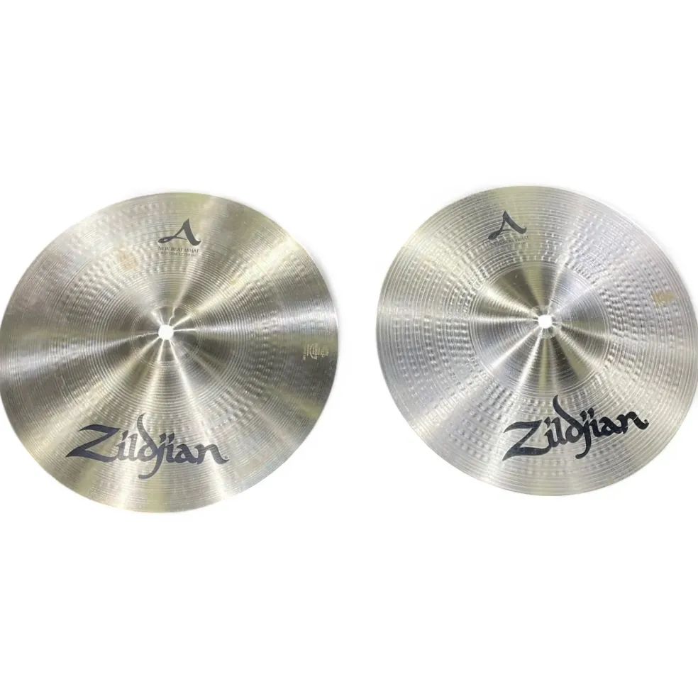 Used Zildjian 12in New Beat Hi Hat Pair Cymbal