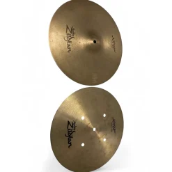 Used Zildjian 14in Quick Beat Hi Hat Pair Cymbal