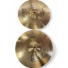Used Zildjian 14in Scimitar Bronze Hi-hat Pair Cymbal