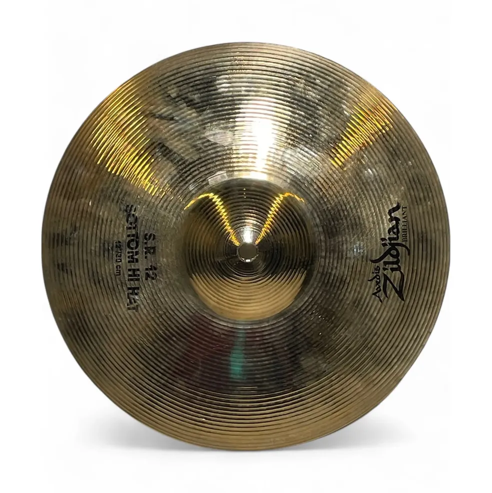 Used Zildjian 12in S.R. 12 HI HATS Cymbal