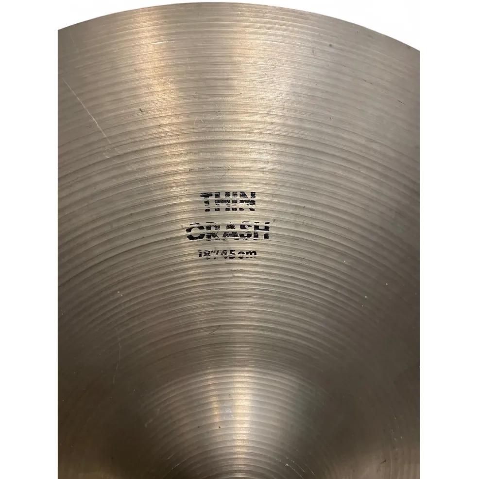 Used Zildjian 18in Thin Crash Cymbal