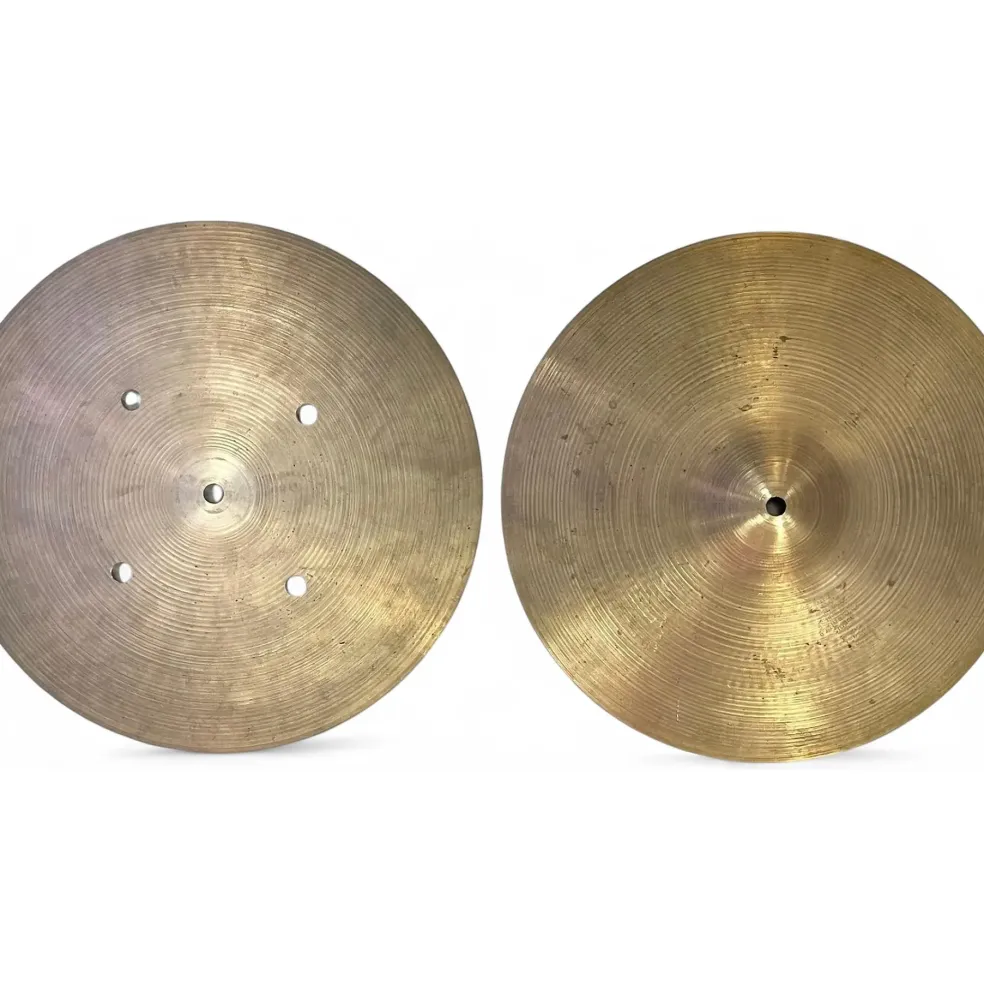 Used Zildjian 14in Vintage Hi Hats Cymbal