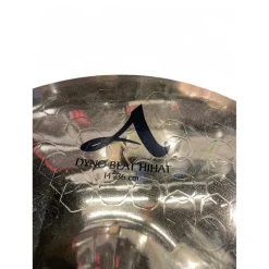 Used Zildjian 14in Z Custom Dyno Beat Hi Hat Cymbal