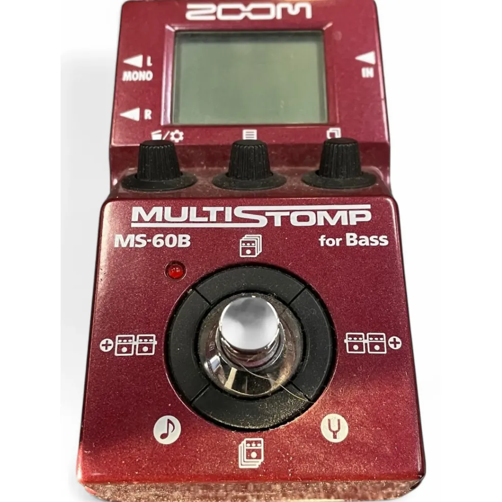 Used Zoom MS60B MULTI STOMP Bass Effect Pedal