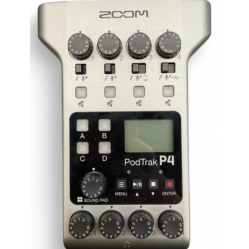 Used Zoom PODTRAK P4 MultiTrack Recorder