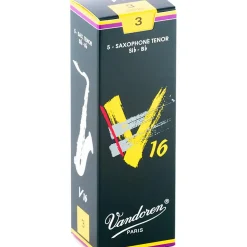 Vandoren Tenor Sax V16 Reeds Strength 3 Box of 5