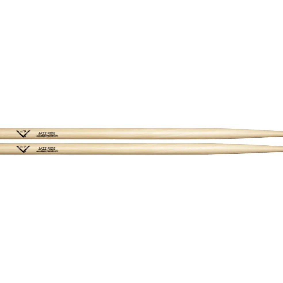Vater American Hickory Jazz Ride Drum Sticks Wood