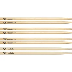 Vater Buy 3 5A Wood Drum Stick Pairs, Get 1 Free KEG 5A Pair