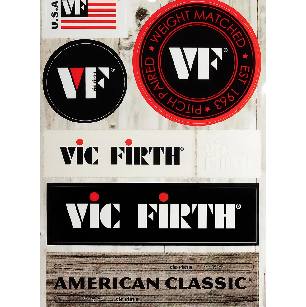 Vic Firth Vinyl Sticker Sheet