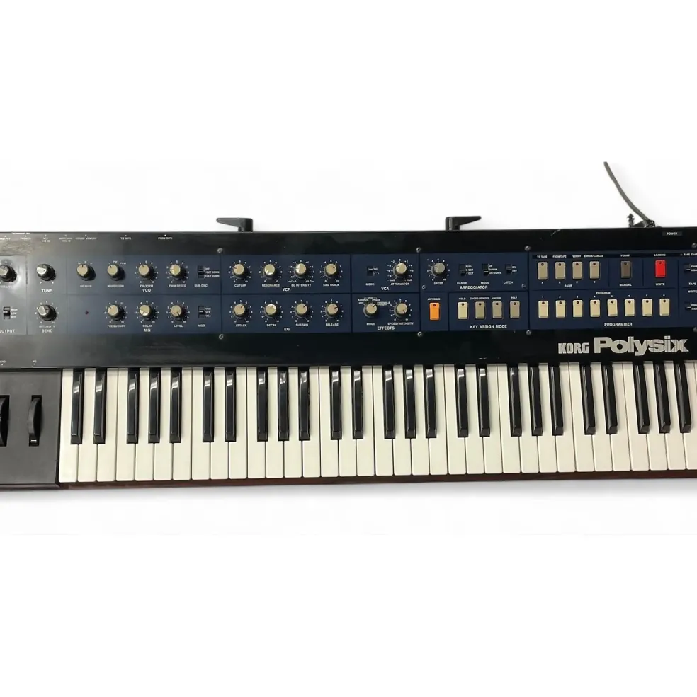 Vintage 1981 KORG Polysix Synthesizer